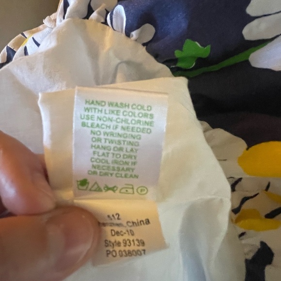 Lilly Pulitzer Original Regency Bubble Dress Bright Navy Look Lady Bug - Picture 7 of 8